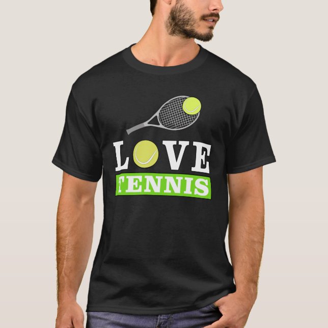 Camiseta Amo Tênis (Frente)
