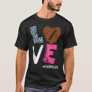Camiseta Amo Treinador de Futebol Jogador de Futebol Vida G