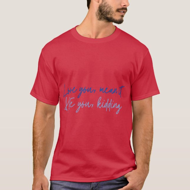 Camiseta Amo você (Frente)