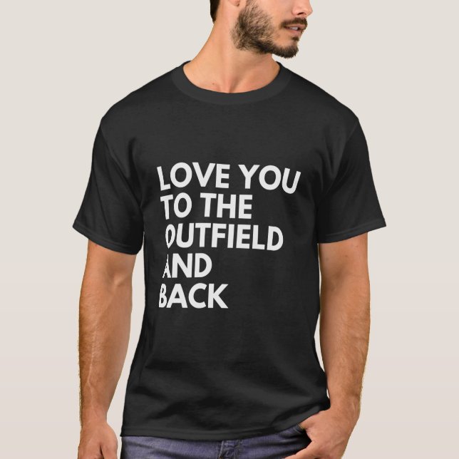 Camiseta Amo Você do Campo Externo e de Volta Mãe de Beiseb (Frente)