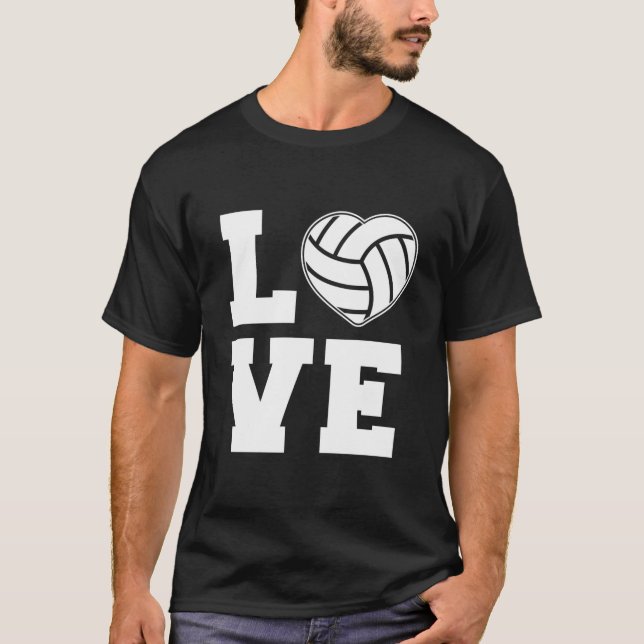 Camiseta Amo Volei (Frente)