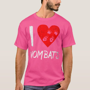 Camiseta Amo Wombats Australianos