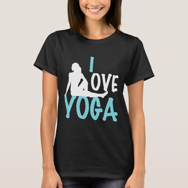 Camiseta Amo Yoga Dark Women (Frente)