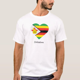 Camiseta Amo Zimbábue