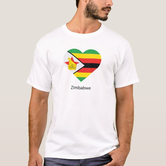 Camiseta Amo Zimbábue (Frente)