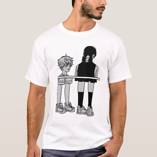 Camiseta Among Us Denji & Asa (Frente)