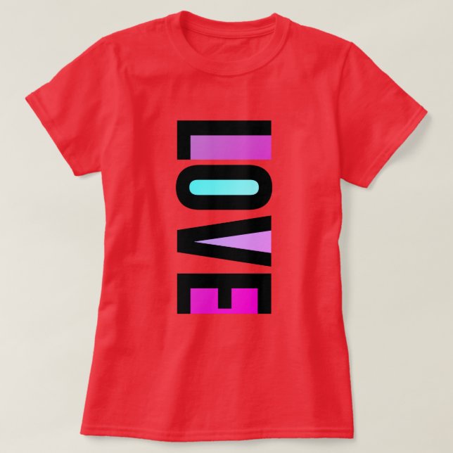 Camiseta Amor (Frente do Design)
