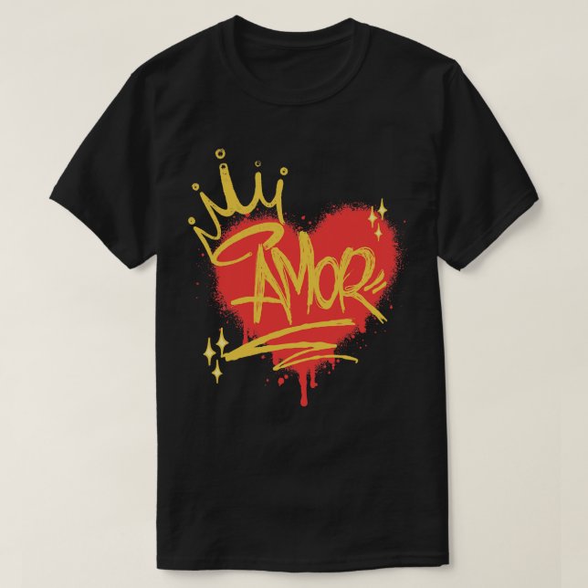 Camiseta Amor (Frente do Design)