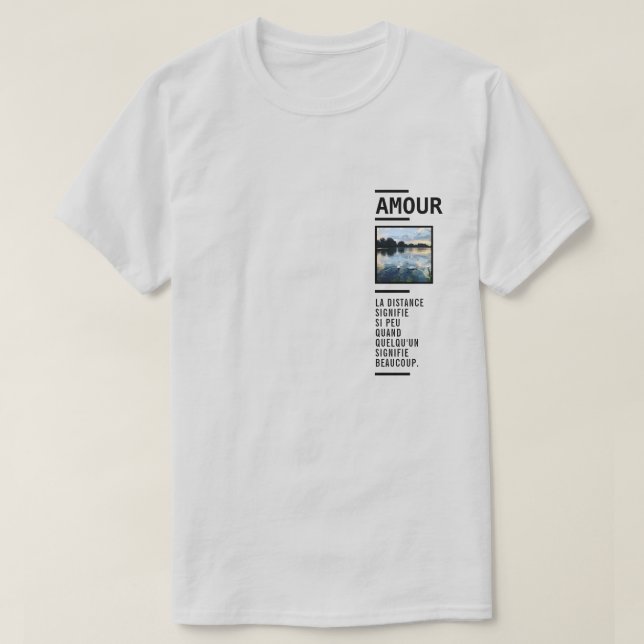 Camiseta Amor (Frente do Design)