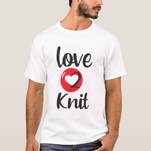 Camiseta amor 2 Knit (Frente)