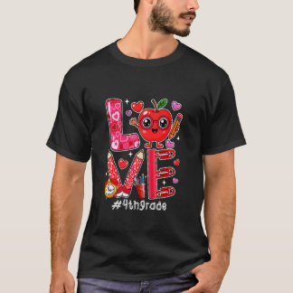 Camiseta Amor 4º Ano Corações Lindos Dia dos Namorados Alun
