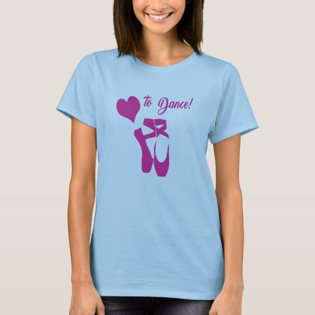 Camiseta Amor À Dança (Frente)