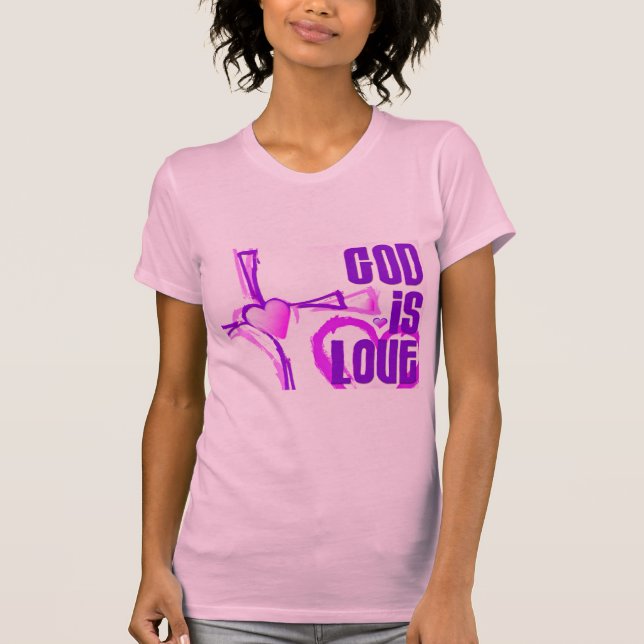 Camiseta Amor a Deus. (Frente)
