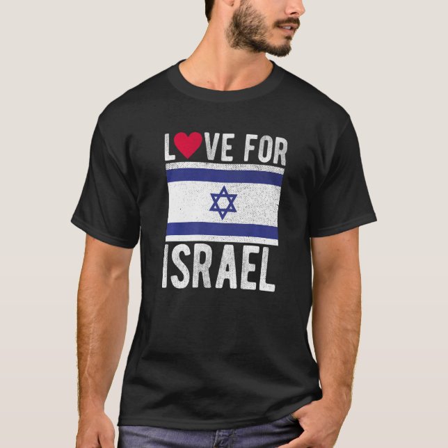 Camiseta Amor a Israel (Frente)