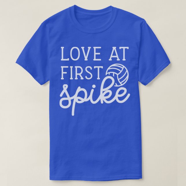 Camiseta Amor A Meninas De Voleibol De Primeira Vez É Muito (Frente do Design)