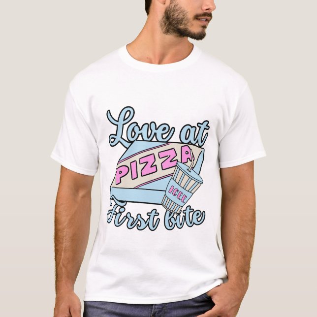Camiseta Amor à primeira mordida (Frente)