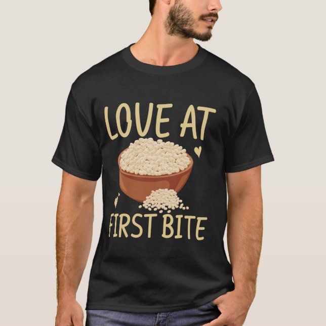 Camiseta Amor à Primeira Mordida Quinoa (Frente)