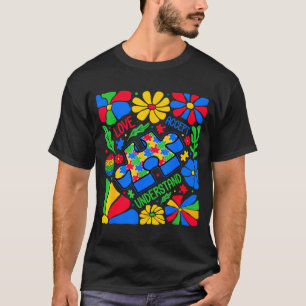 Camiseta amor aceita entende dia de conscientização do auti