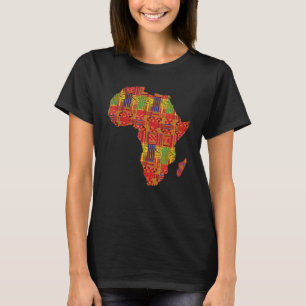 Camiseta Amor África Terra Africana Mapa Orgulho História N