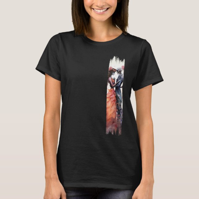 Camiseta Amor além da vida - pintura (Frente)