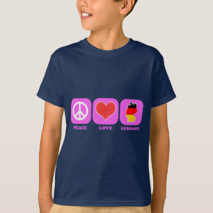 Camiseta Amor Alemanha da paz