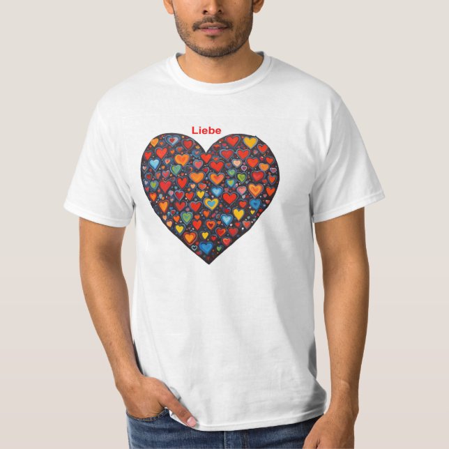 Camiseta Amor - Alemão (Frente)