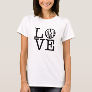 Camiseta Amor alfa de Omega   do qui