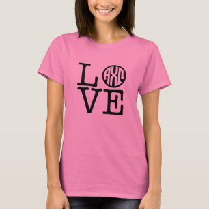 Camiseta Amor alfa de Omega do qui