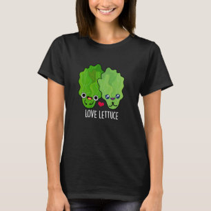 Camiseta Amor Alface Funny Veggie Pun