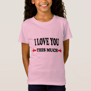 Camiseta AMOR! Amo-te muito armas abertas