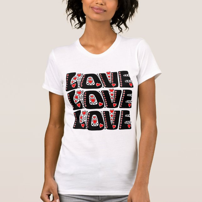 Camiseta Amor, Amor, Amor (Frente)