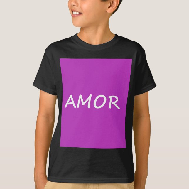 Camiseta Amor, Amor Espanhol (Frente)
