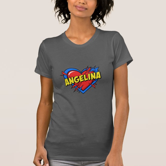 Camiseta Amor Angelina (Frente)