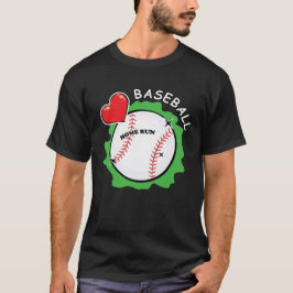 Camiseta Amor ao Beisebol