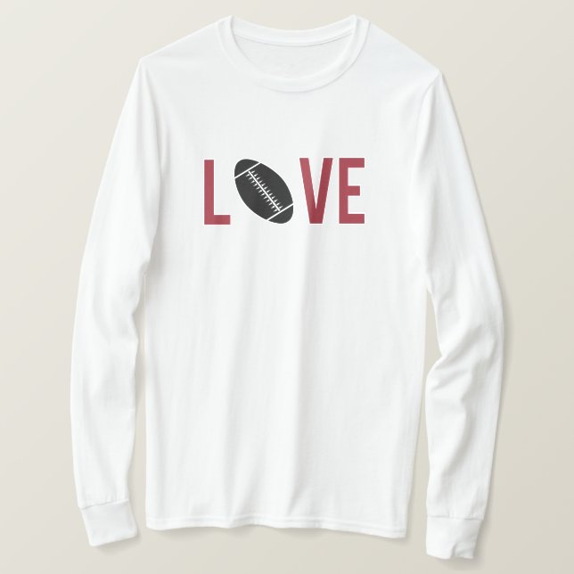 Camiseta Amor ao Futebol (Frente do Design)