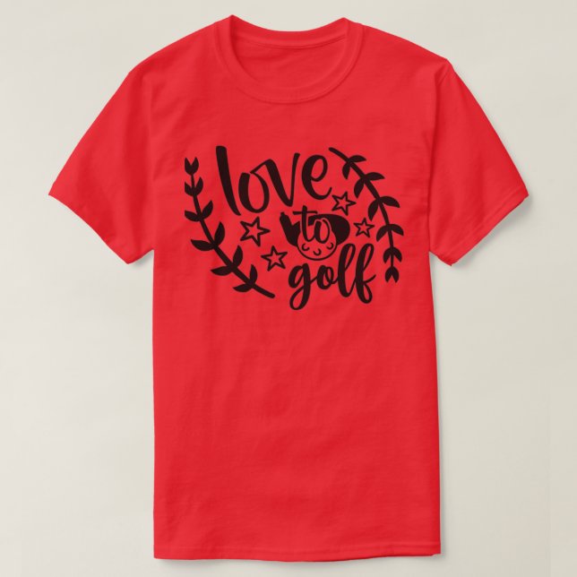CAMISETA AMOR AO GOLFE (Frente do Design)
