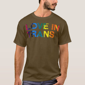 Camiseta Amor ao Orgulho LGBT Trans Mês do Orgulho LGBT Com