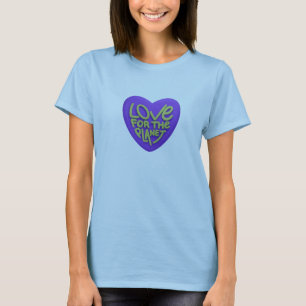 Camiseta Amor ao Planeta - Tee de Consciência Ecológica