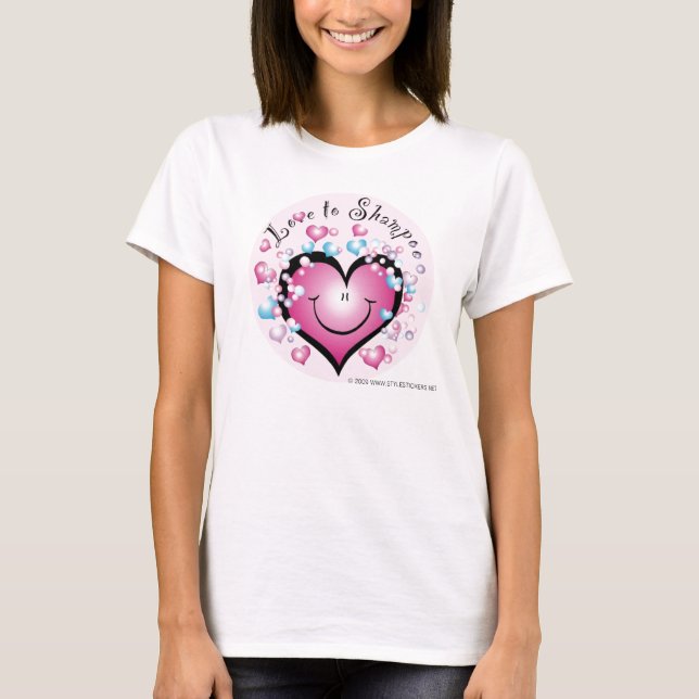 Camiseta Amor ao t-shirt da boneca dos ©StyleStickers do (Frente)