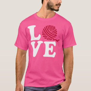 Camiseta Amor ao Tricô