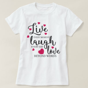Camiseta Amor ao vivo