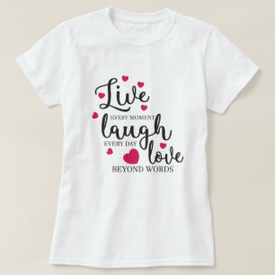 Camiseta Amor ao vivo