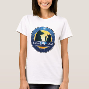 Camiseta amor ao vivo
