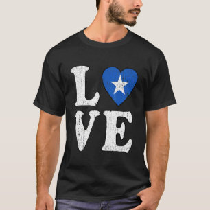 Camiseta Amor Apoio A Somália I Stand With Somália Somalian