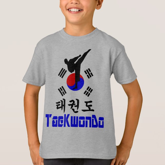 Camiseta ☐ ☯ Amor Arte Marcial Coreana TaeKwonDo Crewneck (Frente)