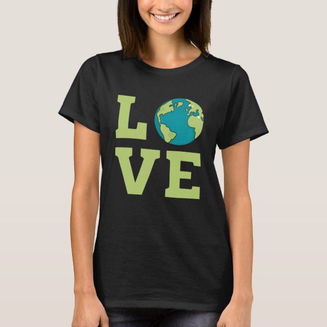 Camiseta Amor às Alterações Climáticas - Aquecimento Global (Frente)