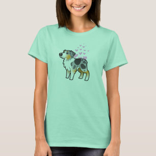 Camiseta Amor australiano do pastor