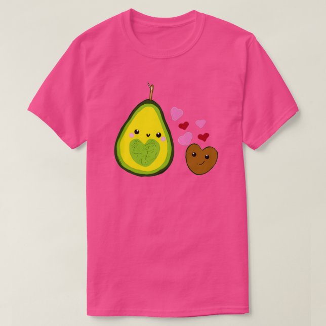 Camiseta Amor, Avocado (Frente do Design)