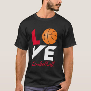 Camiseta Amor, basquete