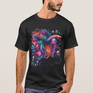 Camiseta Amor Betta - Amante de Peixe Betta